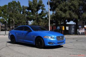 Jaguar XJ in Avery Diamond Blue by Impressive Wrap '2016
